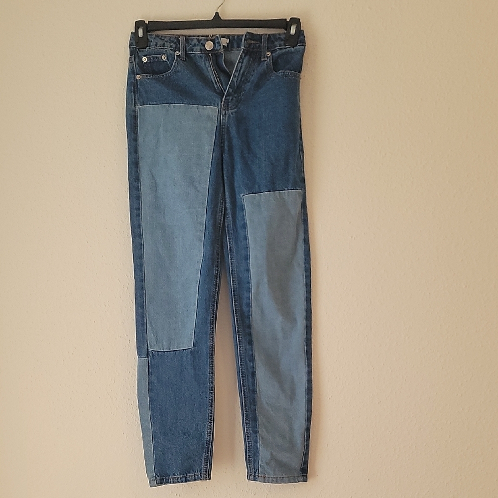 Adika Patchwork Blue Jeans Size S